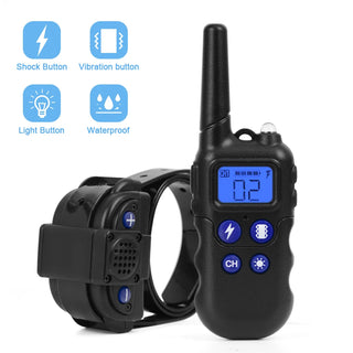  Smart Waterproof Dog Training Collar with Walkie-Talkie Function cashymart