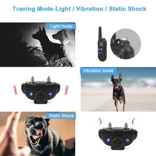  Smart Waterproof Dog Training Collar with Walkie-Talkie Function cashymart