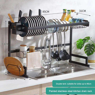  Stylish Wall-Mounted Dish Drying Rack cashymart