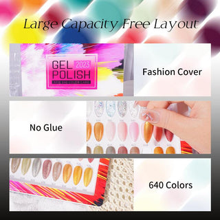  Three Step Gel Polish Color Book cashymart