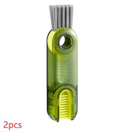  Ultimate 3-in-1 Tiny Bottle Brush for Effortless Cleaning cashymart