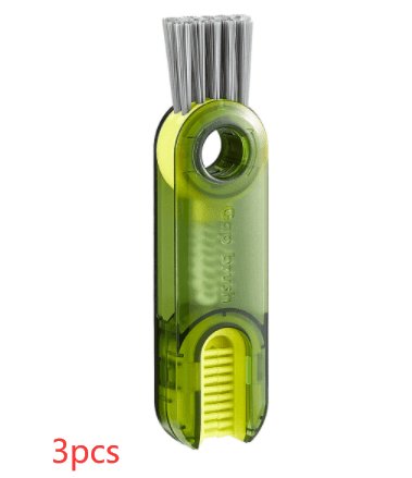  Ultimate 3-in-1 Tiny Bottle Brush for Effortless Cleaning cashymart