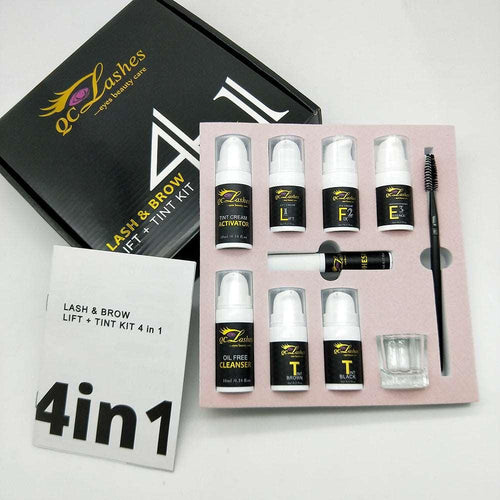  Ultimate Lash & Brow Enhancement Kit: Lift & Tint 4 in 1 cashymart
