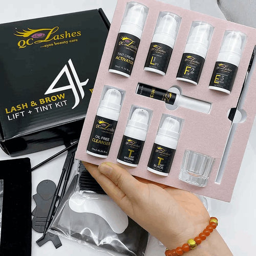  Ultimate Lash & Brow Enhancement Kit: Lift & Tint 4 in 1 cashymart