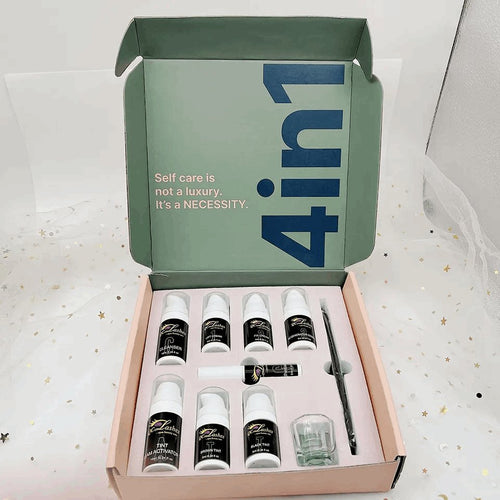  Ultimate Lash & Brow Enhancement Kit: Lift & Tint 4 in 1 cashymart
