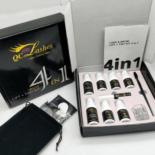  Ultimate Lash & Brow Enhancement Kit: Lift & Tint 4 in 1 cashymart