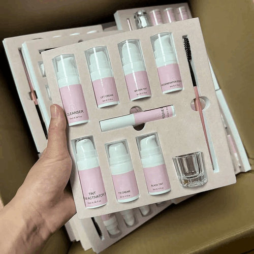  Ultimate Lash & Brow Enhancement Kit: Lift & Tint 4 in 1 cashymart