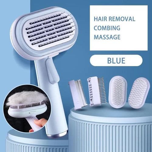  Ultimate Pet Grooming & Massage Tool for Fur and Shedding Care cashymart