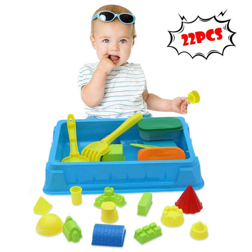  Ultimate Sand Play Adventure: 22PC Kids Beach Toy Set cashymart