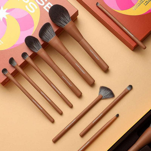  Vegan Luxury Makeup Brush Collection cashymart