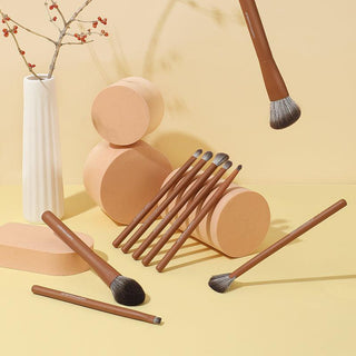  Vegan Luxury Makeup Brush Collection cashymart