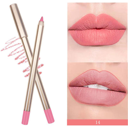  Vegan Matte Waterproof Lip Liner in Nude Pink cashymart