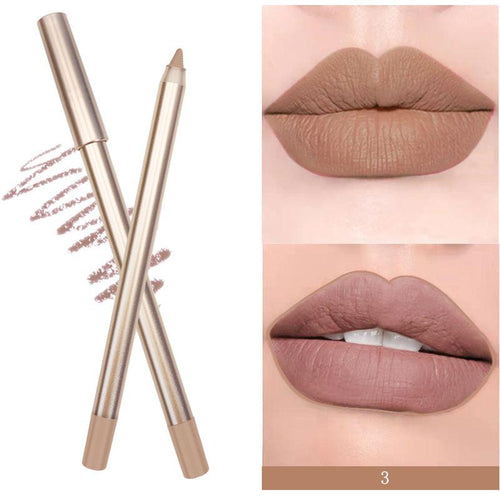  Vegan Matte Waterproof Lip Liner in Nude Pink cashymart