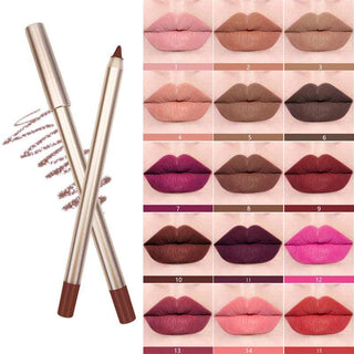  Vegan Matte Waterproof Lip Liner in Nude Pink cashymart