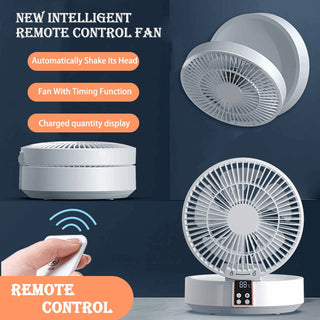 Versatile 2-in-1 USB Fan with Remote and Warm Night Light cashymart