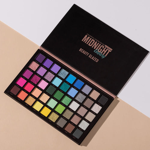 Vibrant 45-Color Eyeshadow Palette in Pink B160 cashymart