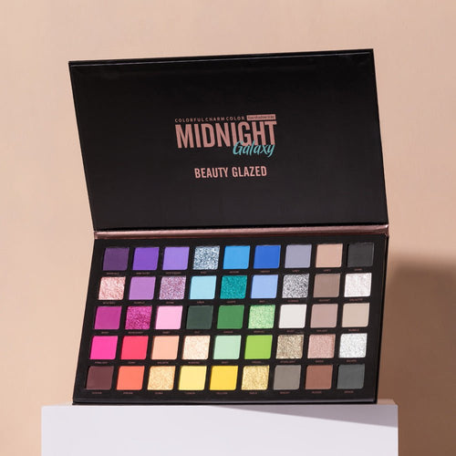  Vibrant 45-Color Eyeshadow Palette in Pink B160 cashymart