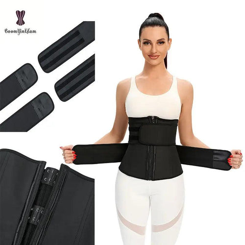 Zipper Sweat Tummy Belts cashymart