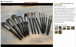  BS-MALL Makeup Brushes Set cashymart