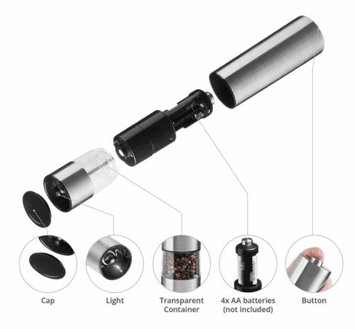  electric automatic mill pepper cashymart
