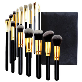  FEIYAN 15pcs Makeup Brush Set cashymart