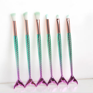  FEIYAN Mermaid Makeup Brush Set cashymart