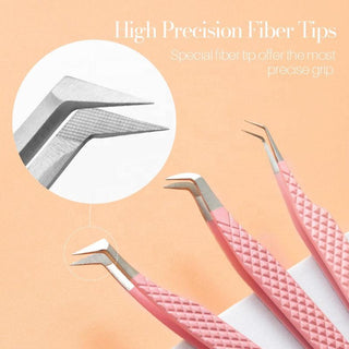  Fiber Tips Tweezers cashymart