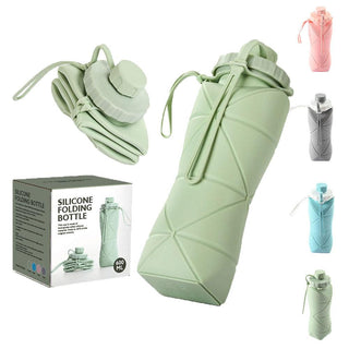  Folding Silicone Water Bottle cashymart