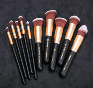  Gold Makeup Brushes Set cashymart