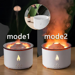  Multifunctional Aromatherapy Diffuser with Simulated Flame and Jellyfish Effects cashymart