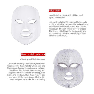  Radiant Skin LED Therapy Mask cashymart