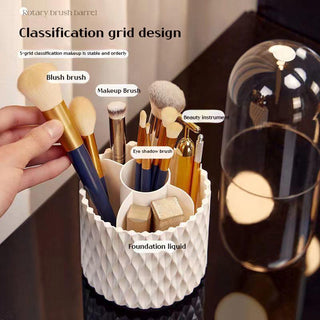  360° Elegant Makeup Brush Organizer cashymart