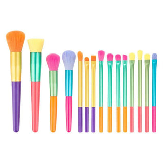  Neon Makeup Brush Set cashymart