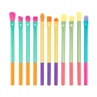  Neon Makeup Brush Set cashymart