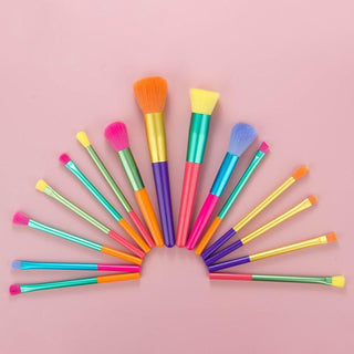  Neon Makeup Brush Set cashymart