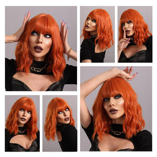  Orang  Synthetic Hair Wig cashymart