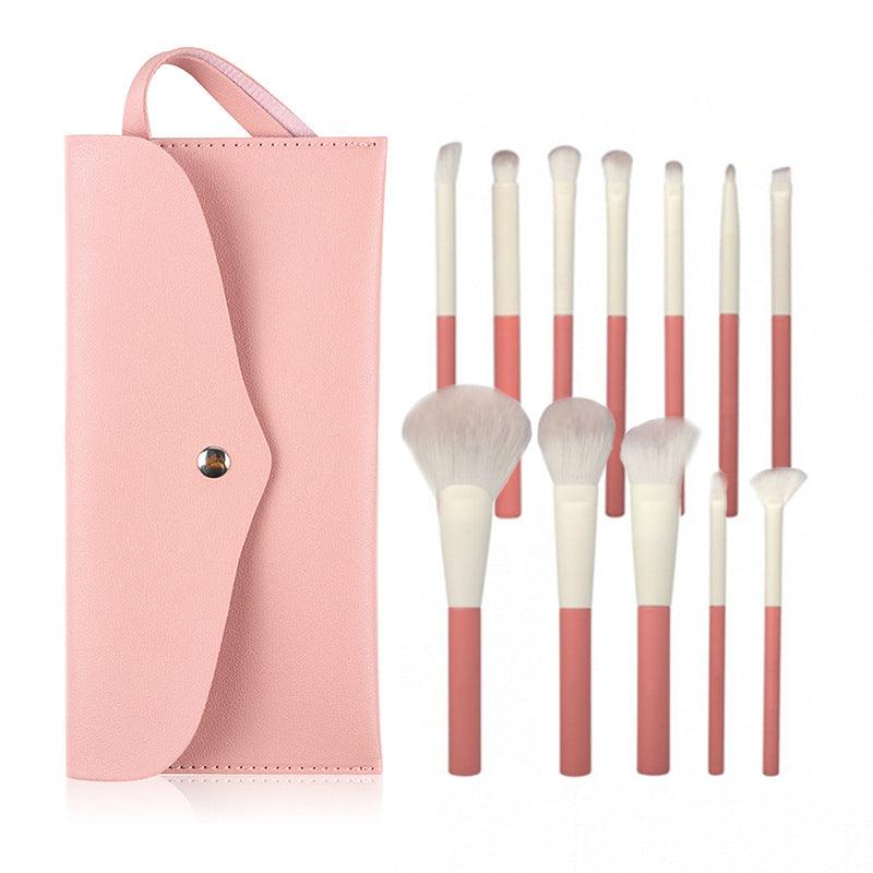  Pink Makeup Brushes Set cashymart