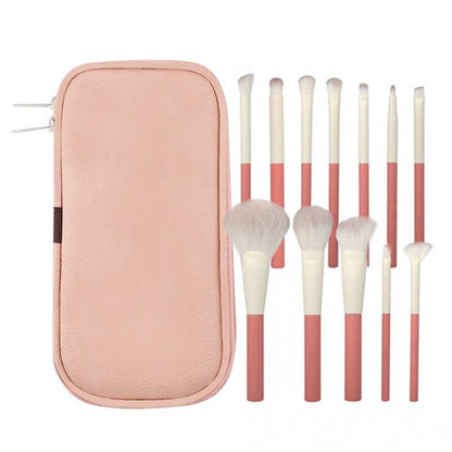  Pink Makeup Brushes Set cashymart