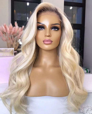  Platinum Blonde Highlight Wig cashymart