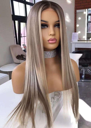  Platinum Blonde Highlight Wig cashymart