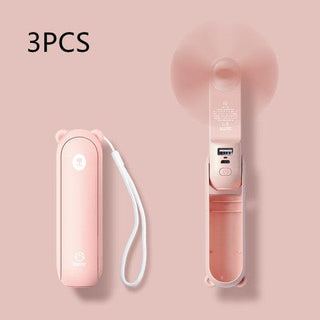  Portable Fan With Power Bank cashymart