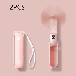  Portable Fan With Power Bank cashymart