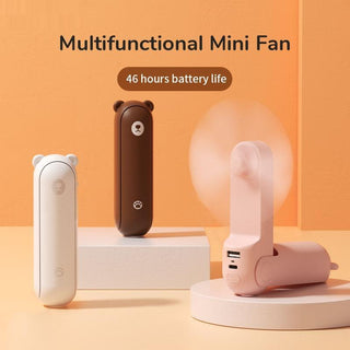  Portable Fan With Power Bank cashymart