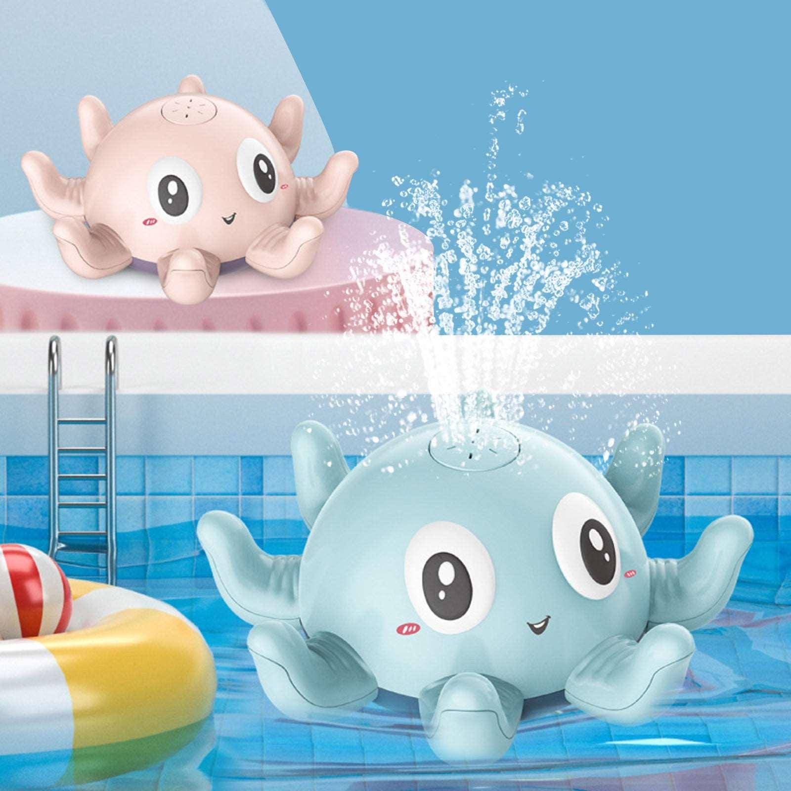  Spray Water Octopus Bath Toy cashymart