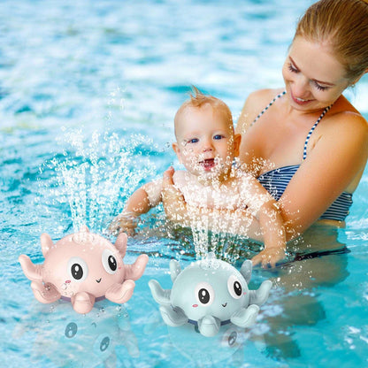 Spray Water Octopus Bath Toy cashymart